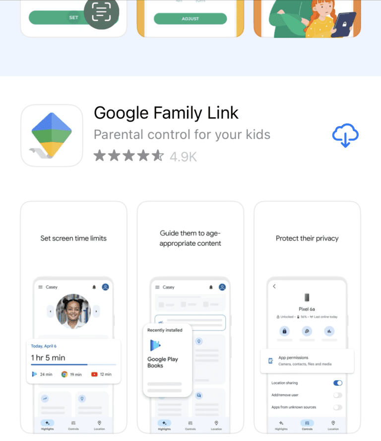 Screen Time App for Android