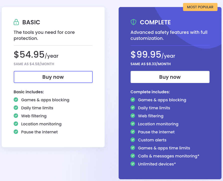Qustodio Pricing vAug 2023